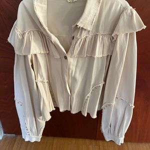 Cream colored jacket